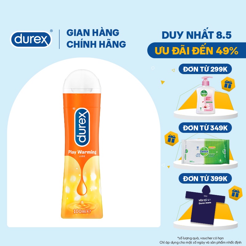 Gel bôi trơn Durex Play Warming 100ml