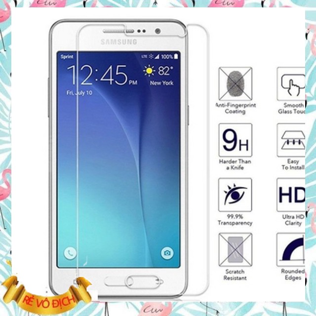 Kính Cường Lực Trong Suốt- 2.5D Samsung J2prime-J3pro-J5(2015)-J5(2016)-J5prime-J7(2015)-J7(2016)-J7prime-J7pro-J7plus.