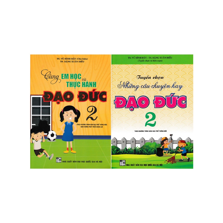 Sách - Combo Cùng Em Học Và Thực Hành Đạo Đức + Tuyển Chọn Những Câu Chuyện Hay Đạo Đức Lớp 2 (Bộ 2 Cuốn)