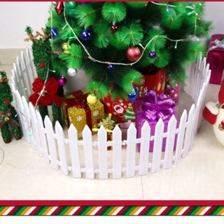 Hàng rào trang trí cây Thông Noel