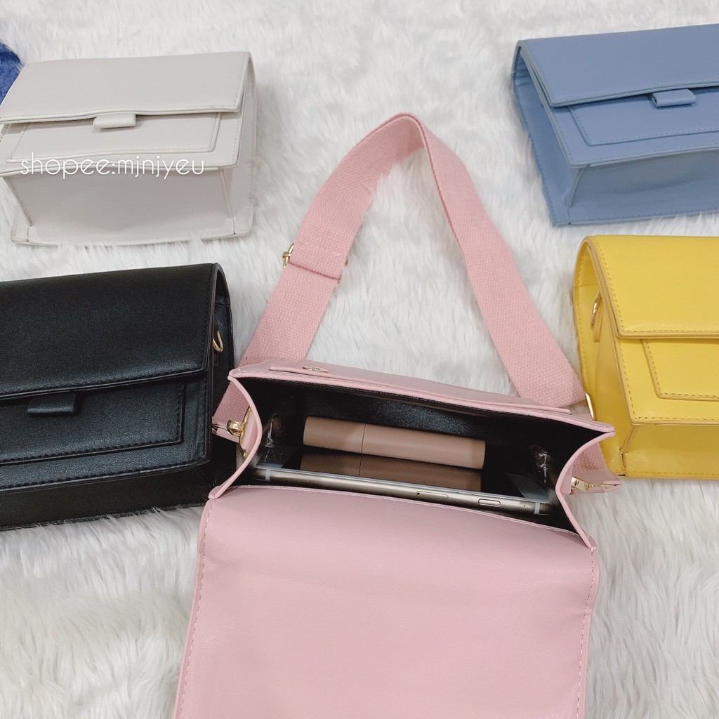[ĐỰNG ĐƯỢC 7PLUS] Túi Mid Bags Dáng Vuông Dây Bảng To Siêu Hot 2019 | BigBuy360 - bigbuy360.vn