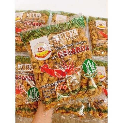 Snack Mực Vị Truyền Thống Talaethong 220g