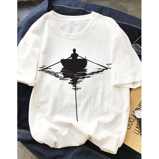 <SMLshop> ÁO THUN UNISEX BLACK BOAT