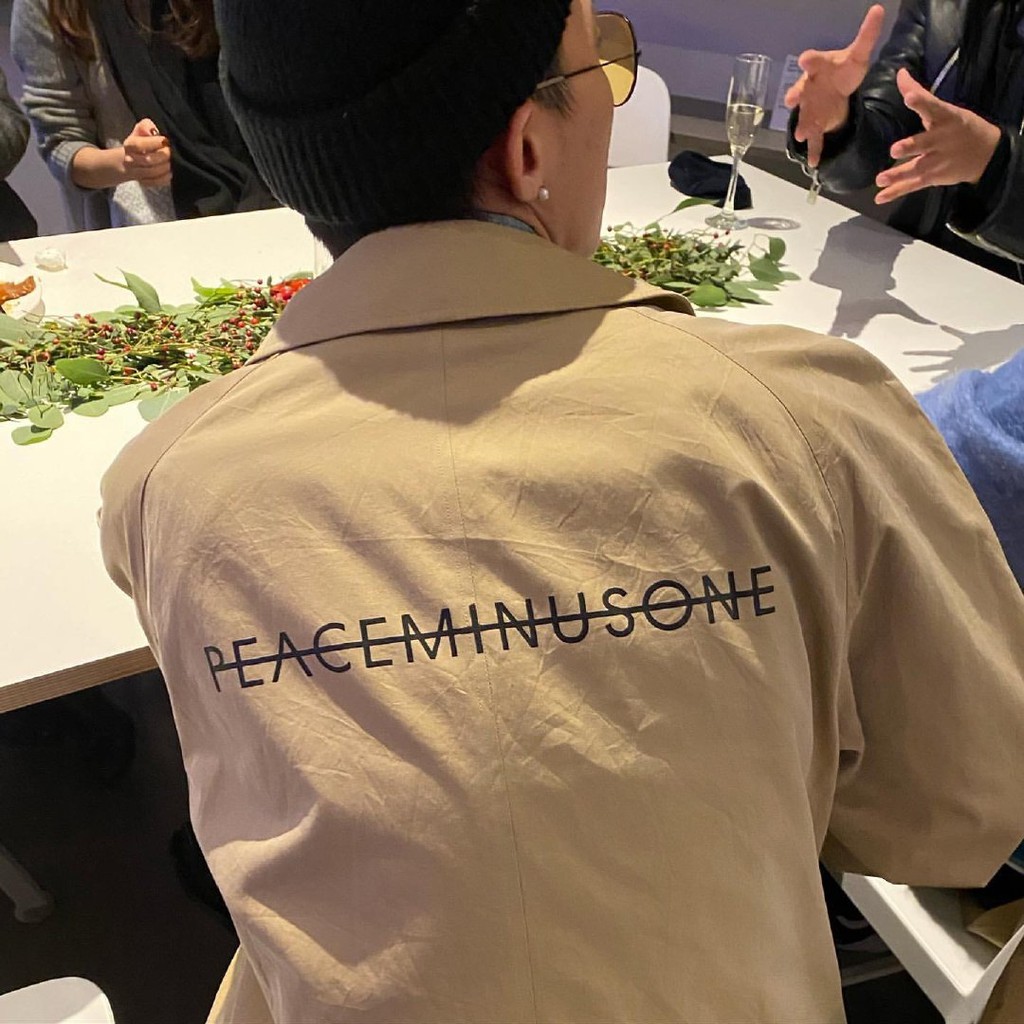 [ORDER] áo khoác kaki PEACEMINUSONE Pmo giống GDRAGON họa tiết BBR