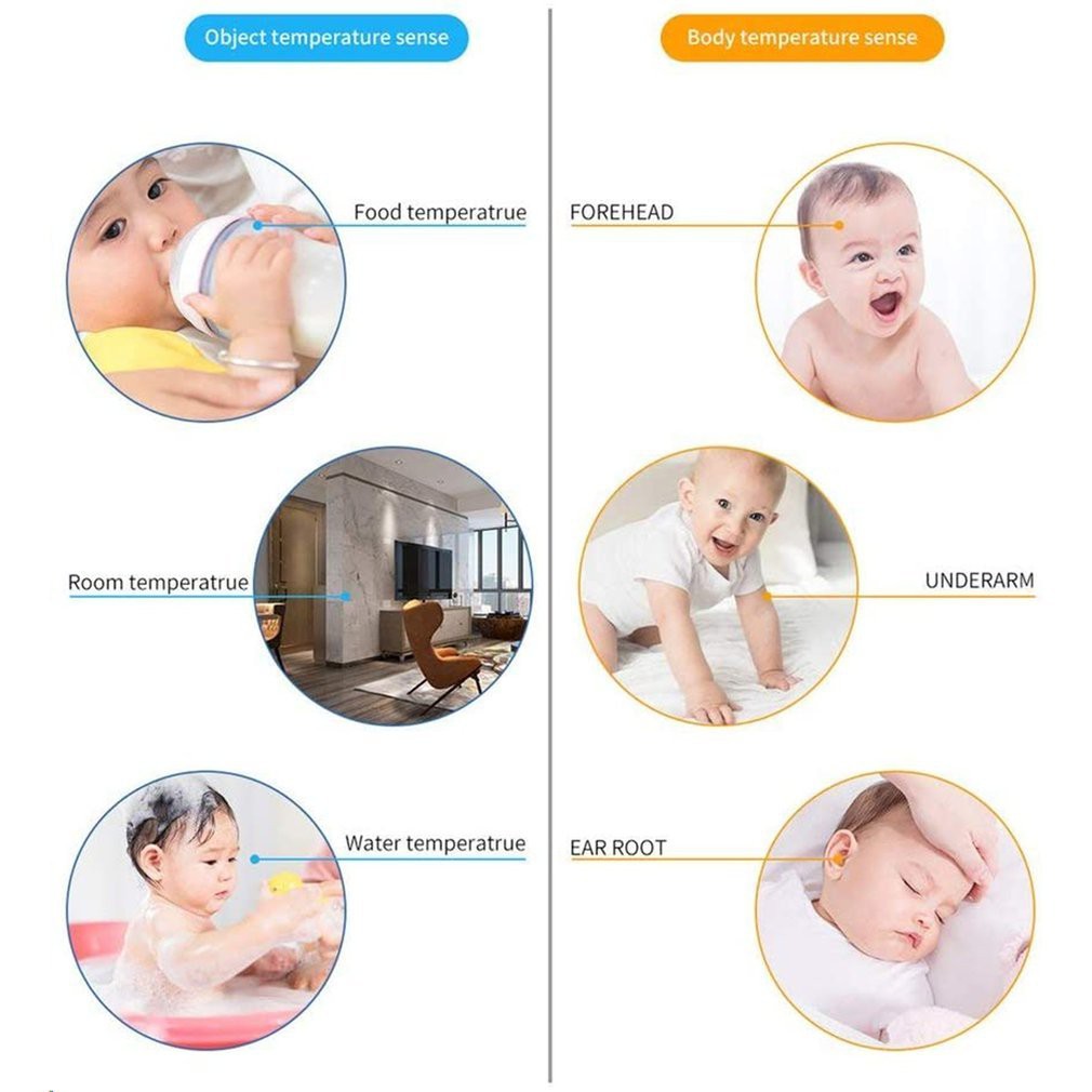 Nhiệt kế hồng ngoại đo trán UX-A-02 không tiếp xúc có đèn báo chất lượng cao