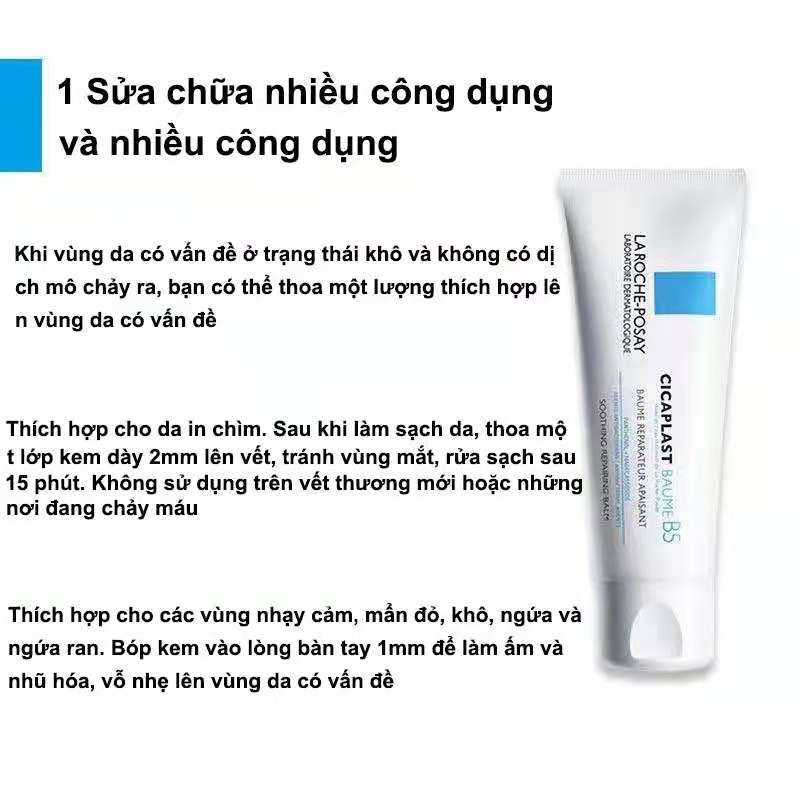 Pháp.Kem Dưỡng Phục Hồi Da La Roche Posay Cicaplast Baume B5 | BigBuy360 - bigbuy360.vn
