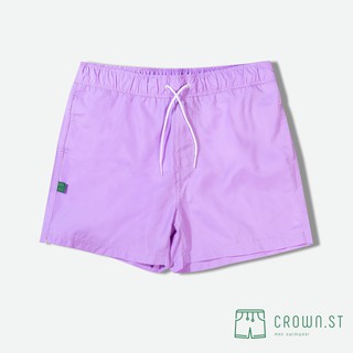 Quần bơi nam, quần đi biển nam màu TÍM PASTEL