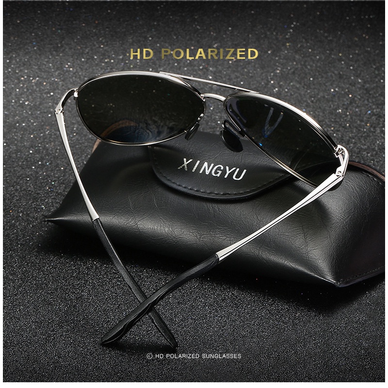 Kính râm thể thao phân cực nam nữ kính nhìn đêm người lái xe ô tô Kính râm phân cực chống chói