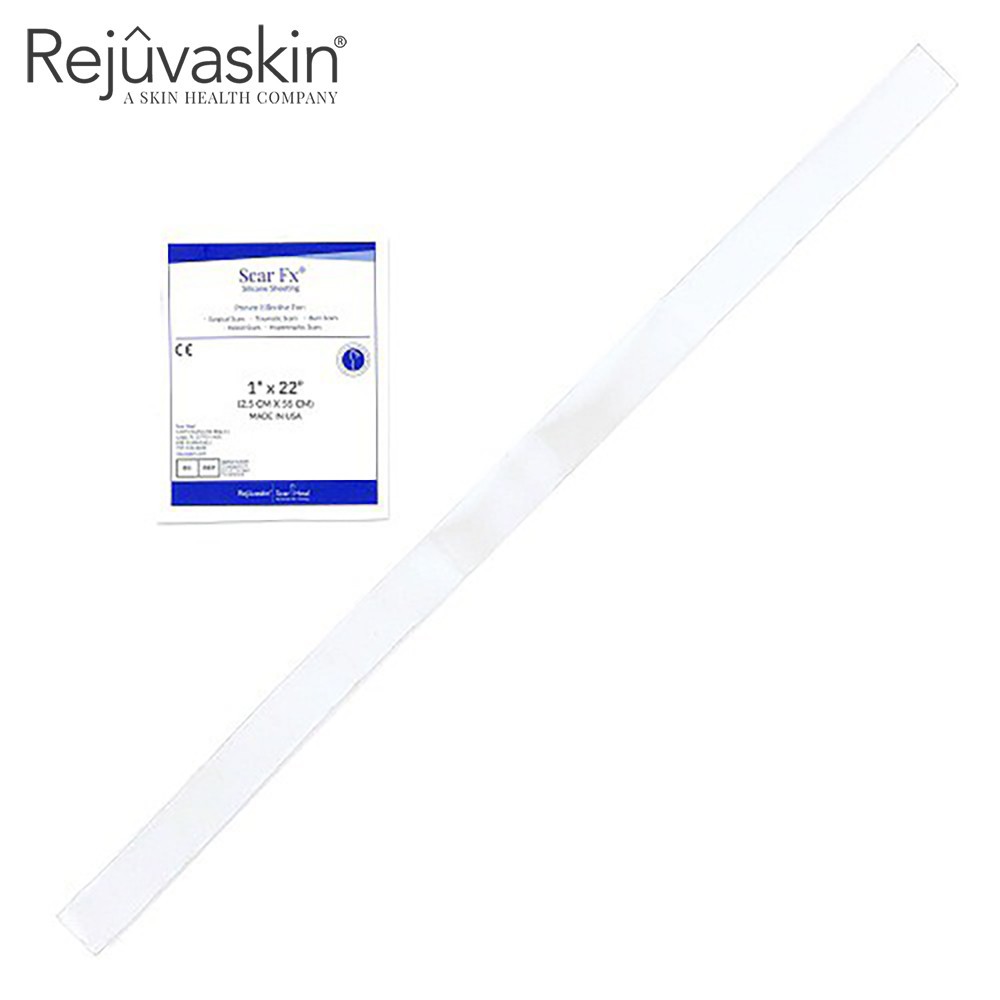 Miếng Dán Hỗ Trợ Điều Trị Sẹo Lồi / Phì Đại REJUVASKIN Scar FX - 3cm x 20cm