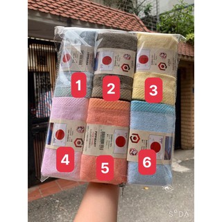 Khăn mặt sợi tre Nhật bản 28cm x 50 cm