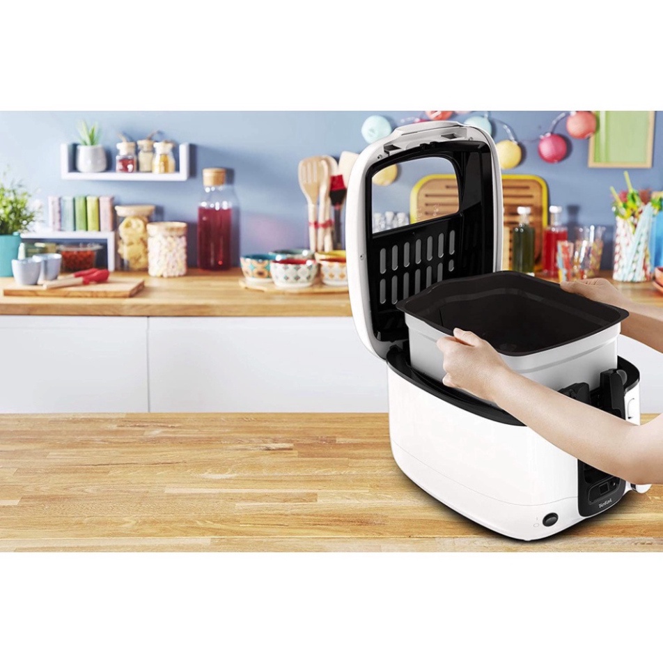 Nồi Chiên Ngập Dầu Tefal FR3140 Super Uno Fryer, Dung Tích 2.2L, Model 2021, Nhập Đức, BH 12 Tháng - Chính Hãng