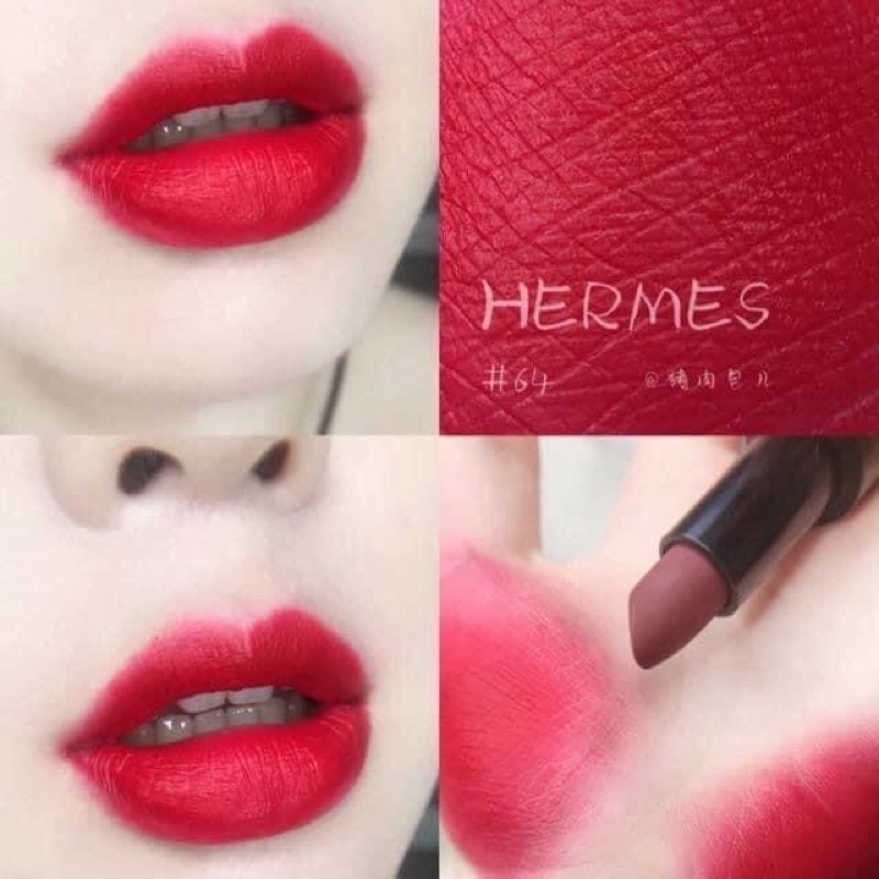 Son Hermes Rouge Matte Orange 53 - Casaque 64 Full size