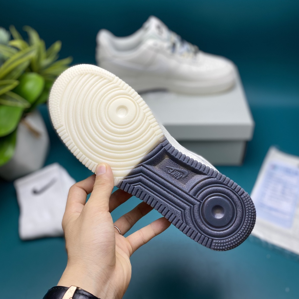 Giày nikeAF1 âm dương ⚡⚡đế cao, form chuẩn, da dày dặn, hàng tuyển chọn