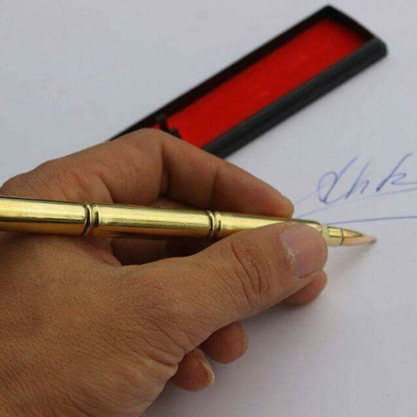 Bút r15 | Bút vỏ đạn tái chế | bút handmade cực cool