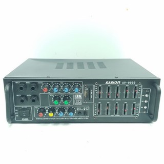 Amply BLUTOOTH WXF AV-9999 12V/220V - USB,SD,AUX 300W x 300W
