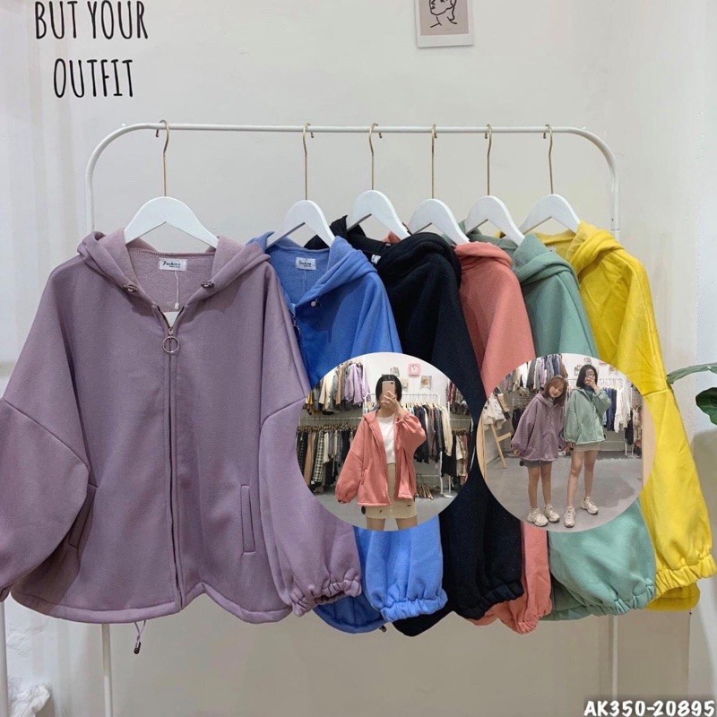 HOODIE ZIP TRƠN