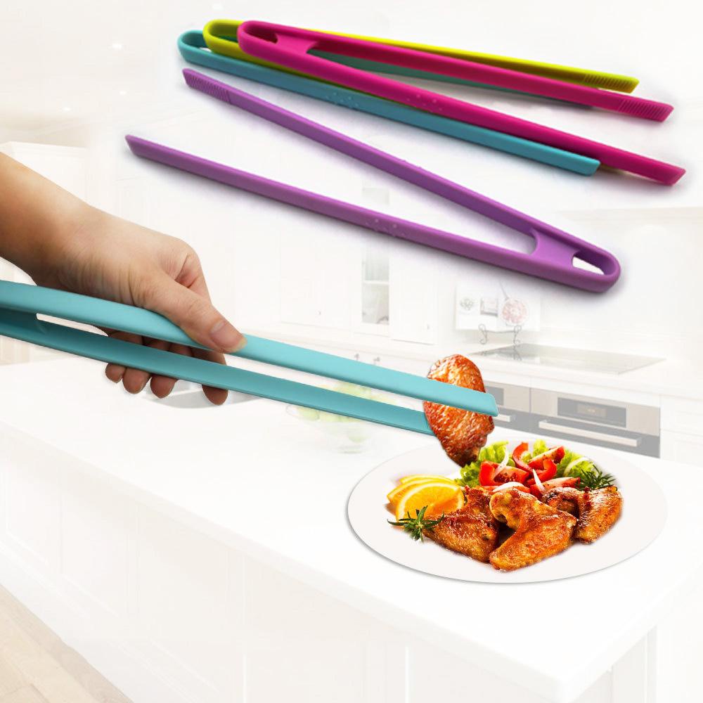 AUGUSTINA Kẹp Gắp Thức Ăn Bằng Silicone Tiện Lợi Dễ Sử Dụng