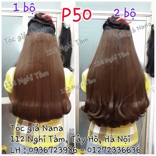 Tóc kẹp cụp đủ dáng