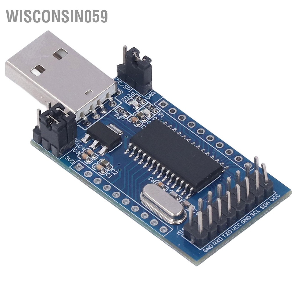 Mô-đun Chuyển Đổi Cổng USB Wisconsin059 Sang UART IIC SPI SPI TTL ISP EPP CH341A
