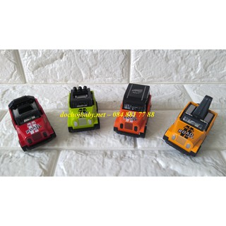 ĐỒ CHƠI  NỘ 4 XE JEEP BẰNG SẮT