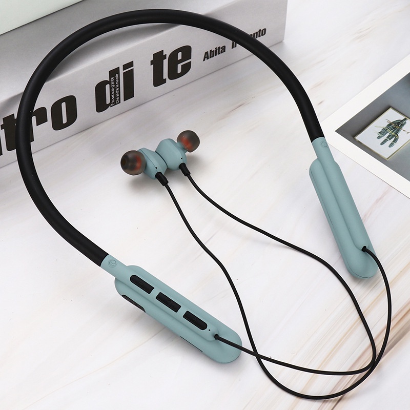 Tai Nghe Bluetooth 5.0 Không Dây Cổ Treo FM-528 Thể Thao Cao Cấp Êm Tai Chất Lượng Âm Thanh Nổi