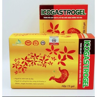 Gel dạ dày cấp tốc Ico gastrogel hỗ trợ giảm nhanh viêm loét dạ dày tá tràng