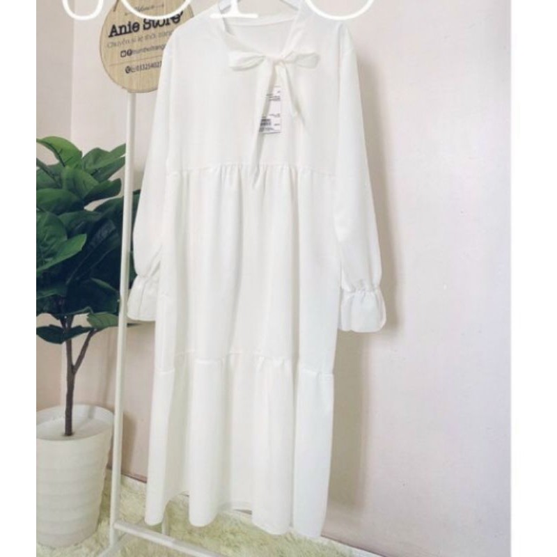 Đầm voan dáng baby doll FM