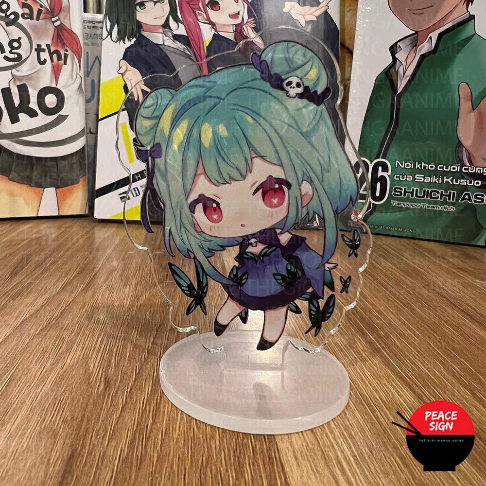 Mô hình Standee Mini thành viên HOLOLIVE Vtuber tượng mica acrylic anime chibi trang trí