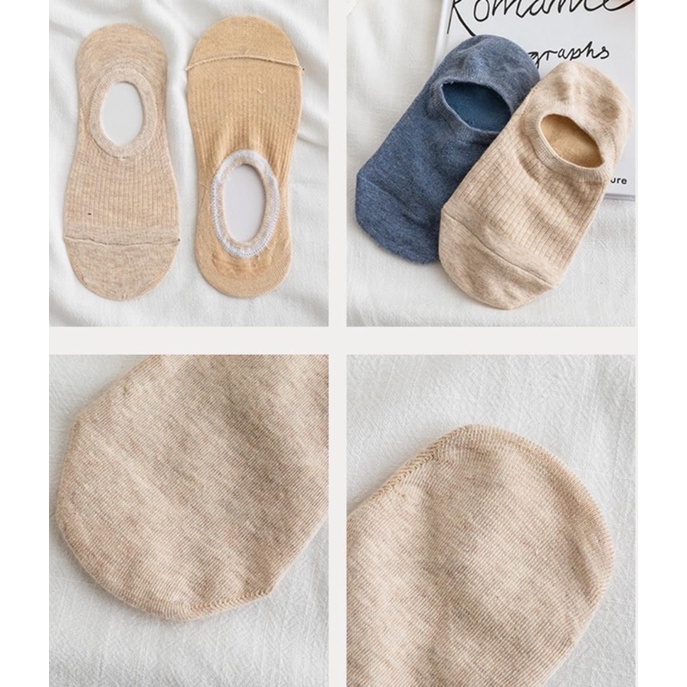 Vớ Tất Lười Trơn Gân freesize nam nữ hàng loại 1 bao đổi trả MRSOCKS - VL005