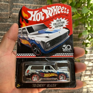 Hot wheels - rlc 70 chevy blazer - xe mô hình tỉ lệ 1/64