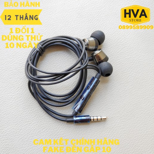 Tai nghe siêu trầm inear Motorola có mic - jack 3.5 - bass tốt