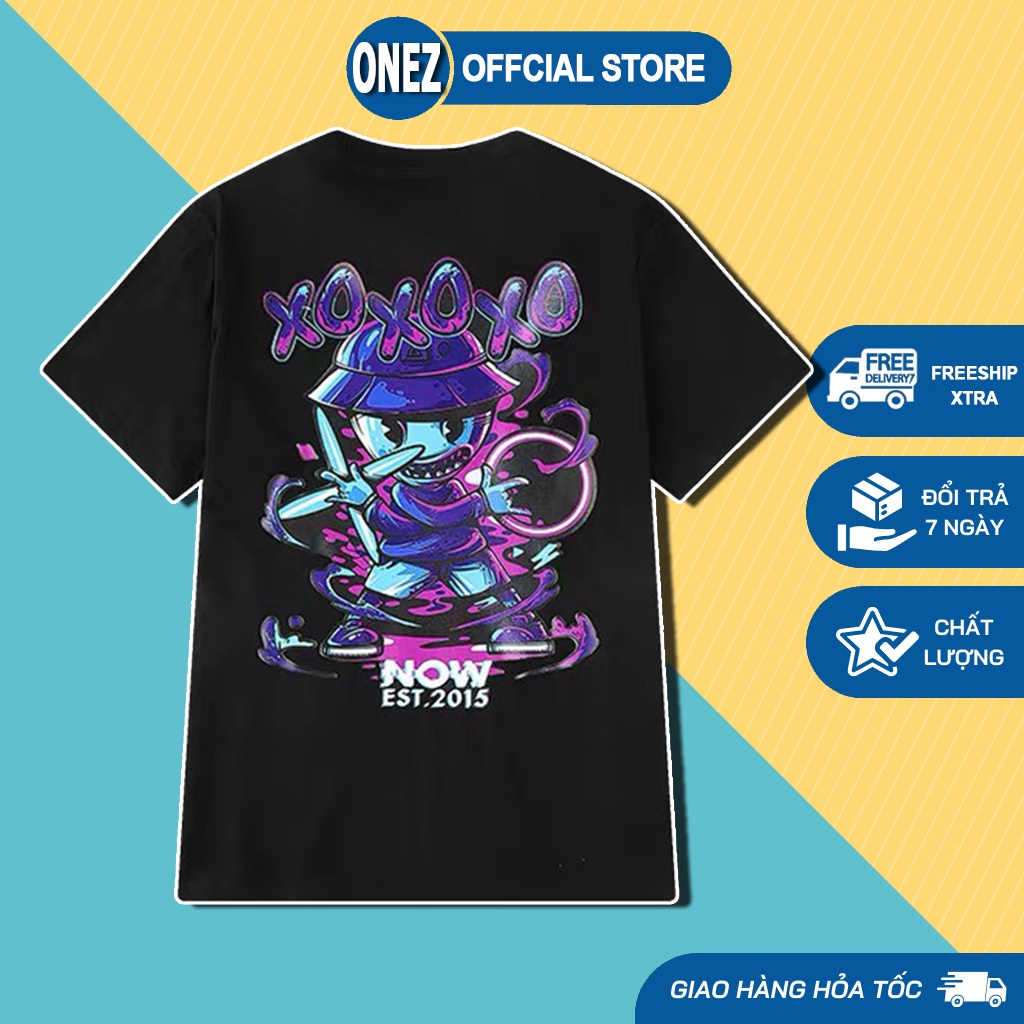 [Giá Sỉ] áo thun nữ form rộng tay lỡ. áo thun nam form rộng tay lỡ ONEZ UNISEX Cotton oversize form rộng XOXO