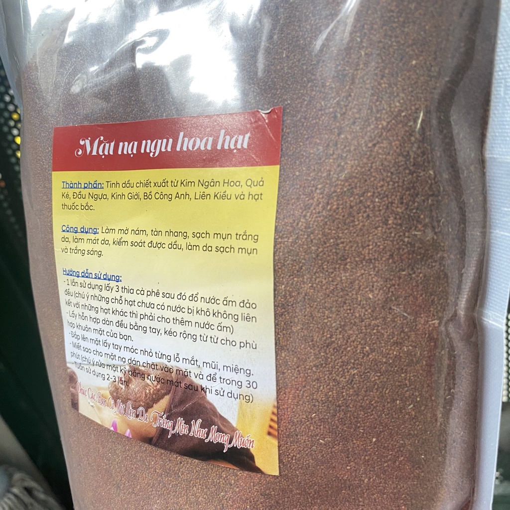 (Q1-HCM) Mặt Nạ Ngũ Hoa - Mặt Nạ Rong Biển Túi 1000gram