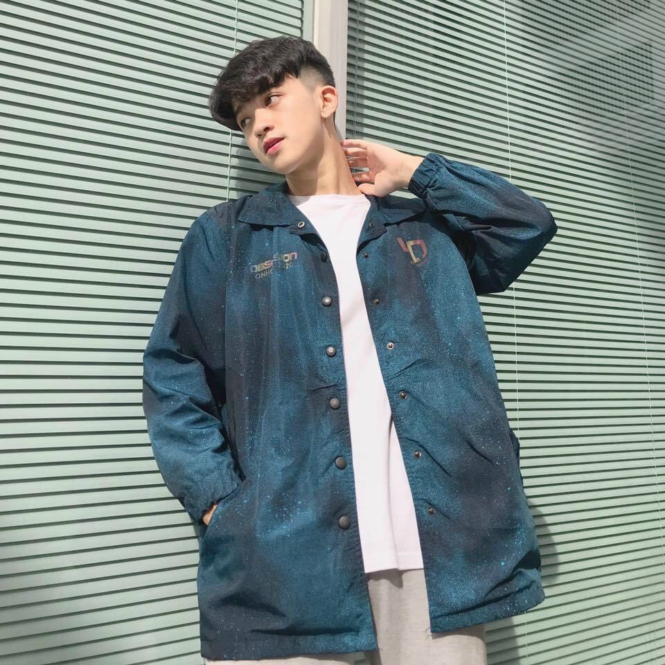 Áo Khoác Dù Loang Màu 3D Unisex Ulzzang Nam nữ vải dù TP44