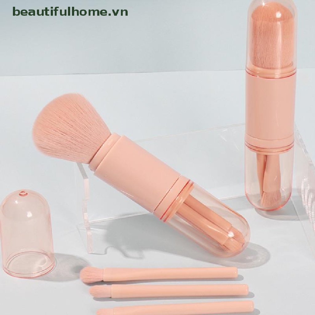 Cọ Trang Điểm Mắt 4 Trong 1 Có Thể Thu Gọn