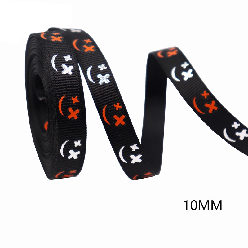 Dây Ruy Băng Nhiều Màu Sắc Dùng Gói Quà Halloween