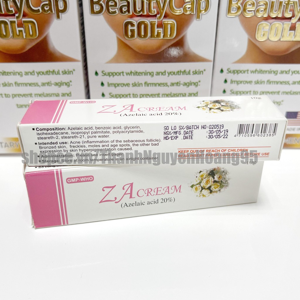 Kem giảm mụn, giảm thâm nám, tàn nhang ZA cream 10g | BigBuy360 - bigbuy360.vn