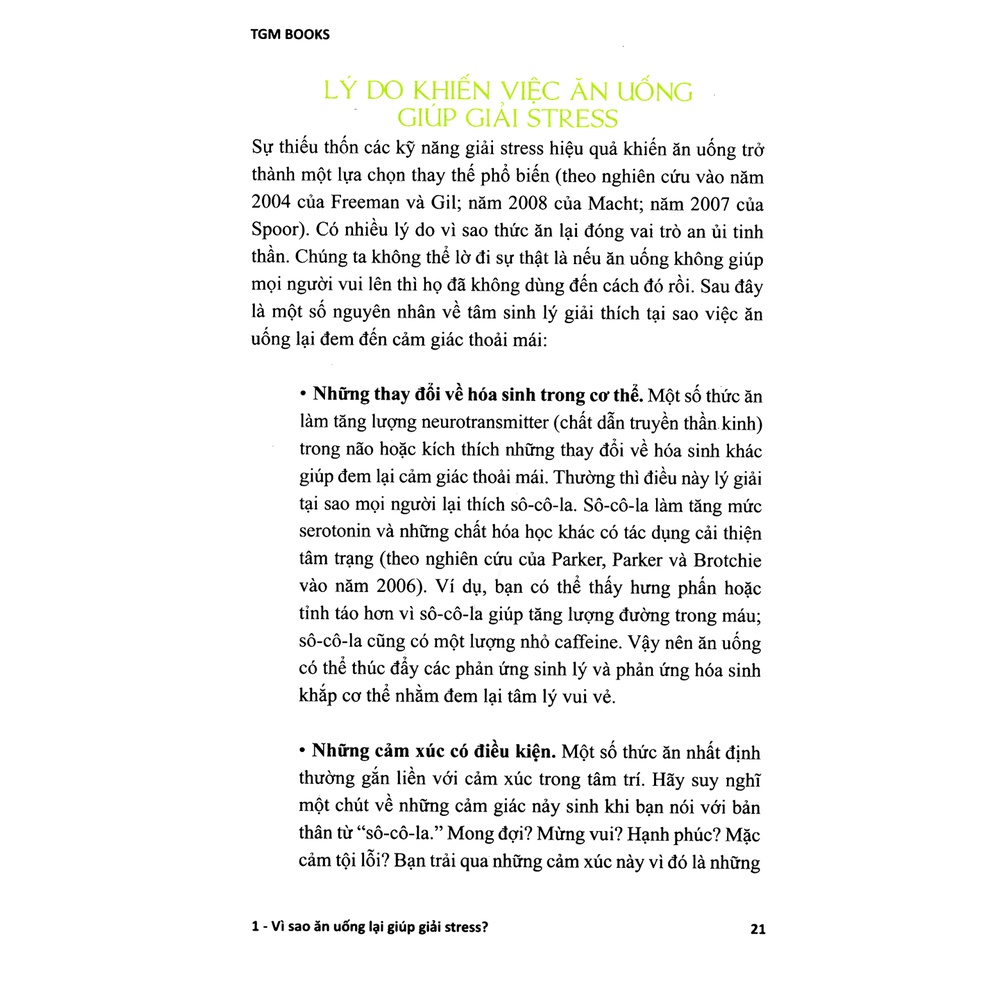 Sách 50 Cách Giải Stress Không Cần Thức Ăn