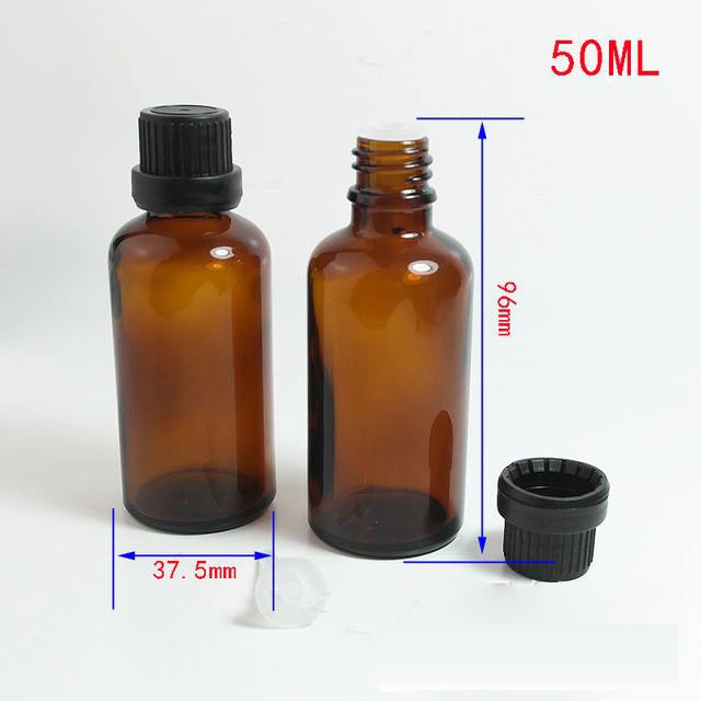 Sỉ chai lọ thủy tinh  Chai lọ đựng tinh dầu thủy tinh nâu nắp đen nhỏ giọt chiết tinh dầu