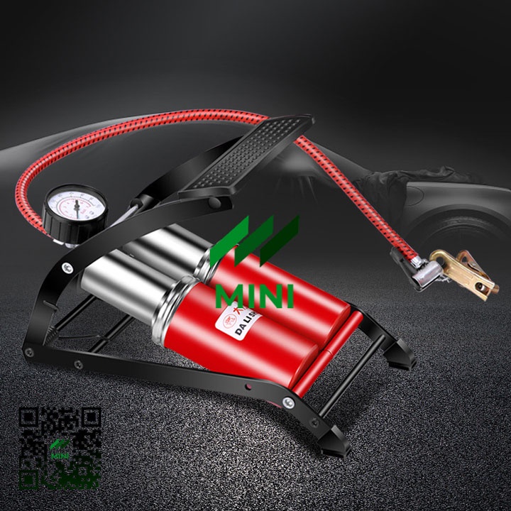 Bơm hơi đạp chân 2 xi lanh CC-100A
