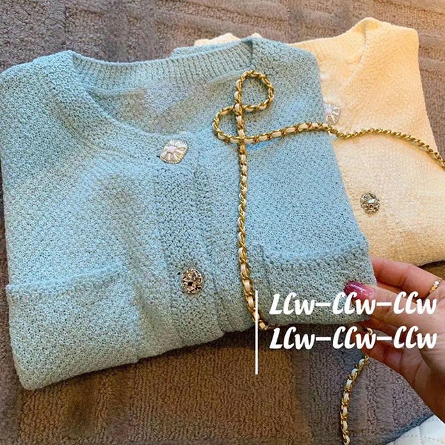 Áo Cardigan Ngắn Tay Màu Sắc Thời Trang Xuân Hè Phong Cách Phương Tây 2021