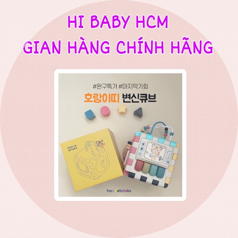 Khối Lập Phương Rubik 6IN1 Haave Bricks đồ chơi trẻ em nội địa Hàn Quốc
