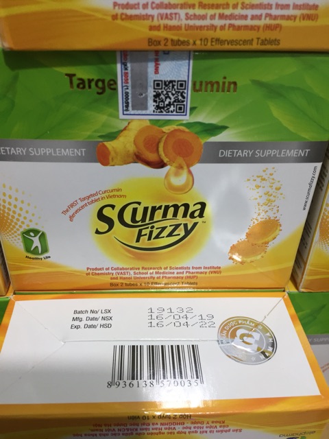 Viên sủi nghệ SCURMA FIZZY | BigBuy360 - bigbuy360.vn