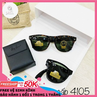 Kính Thời Trang Nữ Gấp Gọn KÈm Bao Da Cao Cấp Pink Glasses Ms4105
