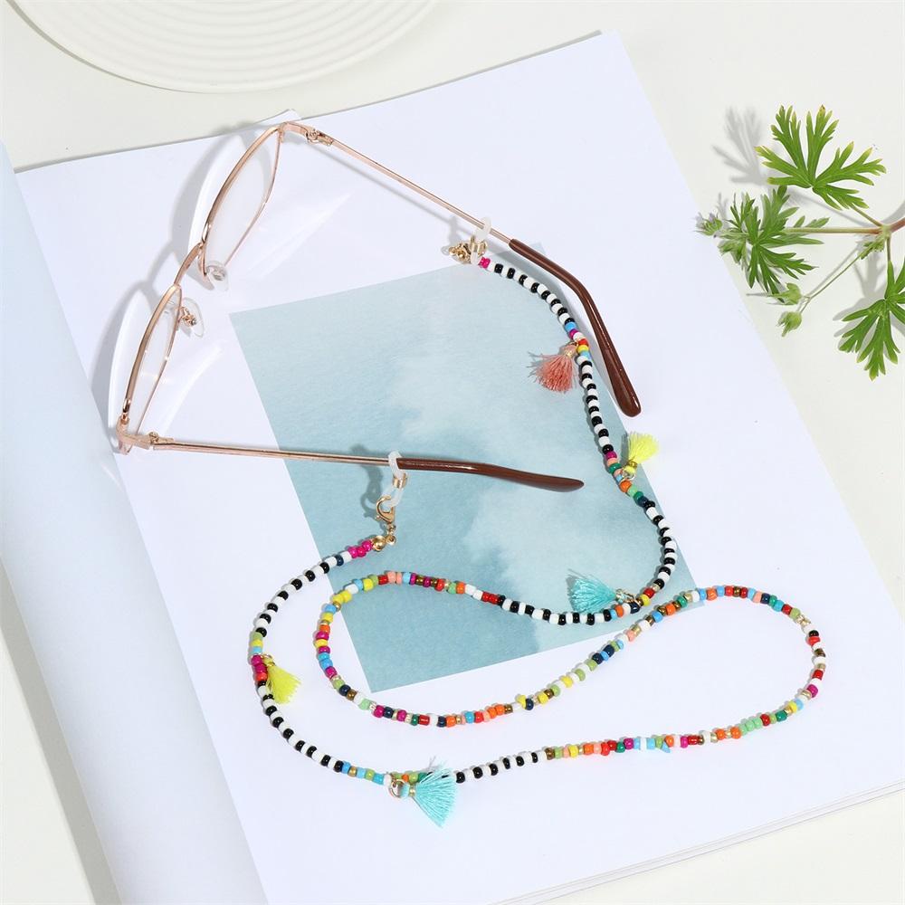 Dây Chuỗi Tua Rua Nhiều Màu Sắc Dùng Giữ Mắt Kính Tiện Dụng Giá Đỡ