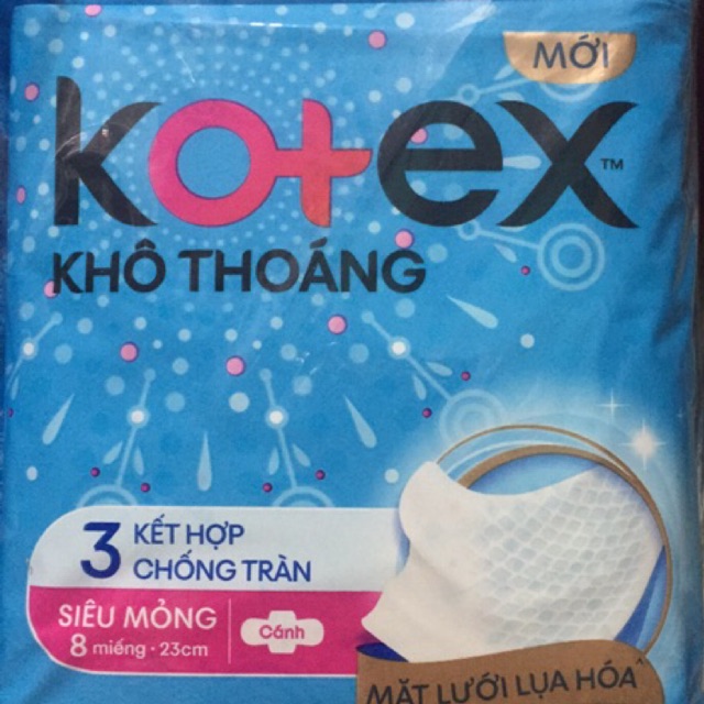1 gói băng vệ sinh Kotex siêu mỏng(8miếng)