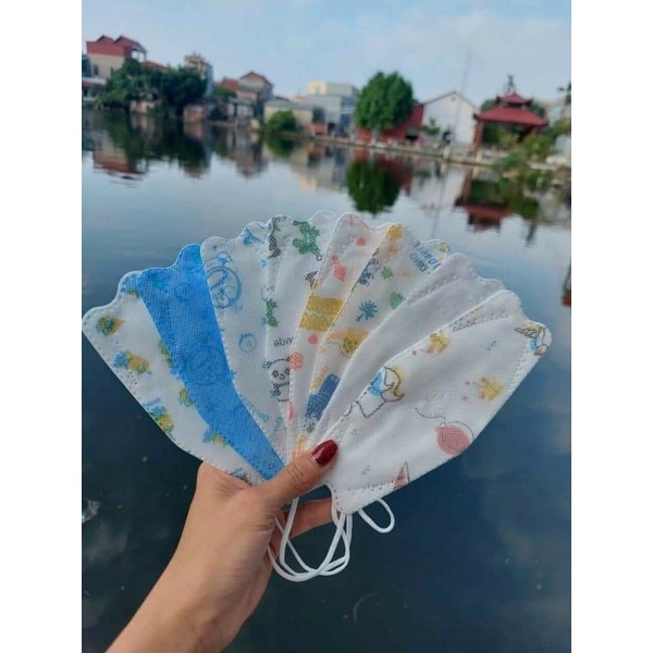 Khẩu Trang Trẻ Em (KF94 LP KIDS)_ bịch 10 cái