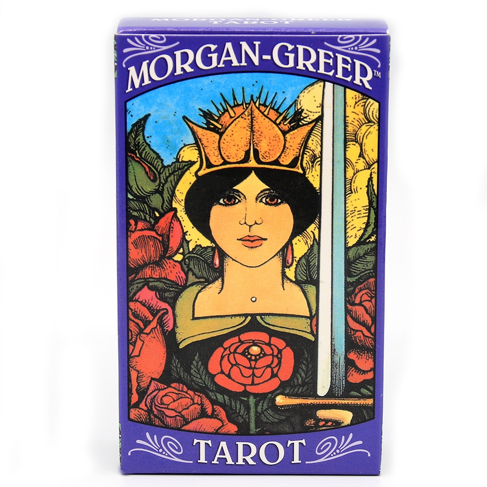 Bộ Bài Morgan Greer Tarot Size Chuẩn Gốc K3 Tặng Kèm Đá Thanh Tẩy , Hướng Dẫn