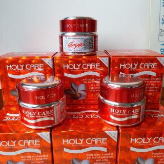 (Chính hãng công ty) Kem dưỡng trăng tái tạo da Holy Care 5  tác dụng 20gr Ngày/đêm (Đỏ)