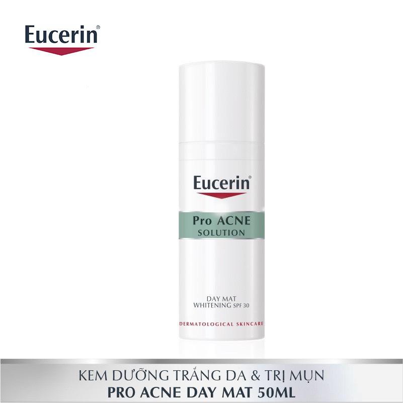 Kem dưỡng giảm mụn trắng da Eucerin Pro Acne Day Mat Whitening SPF30 50ml -89755